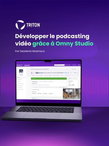 Développer le podcasting vidéo grâce à Omny Studio