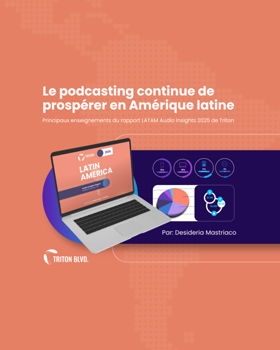 Le podcasting continue de prospérer en Amérique latine