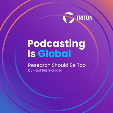 Podcasting is Global – Research Should Be Too