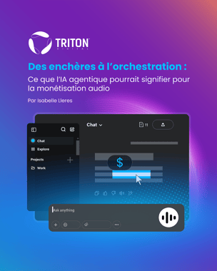 Des enchères à l’orchestration : ce que l’IA agentique pourrait signifier pour la monétisation audio