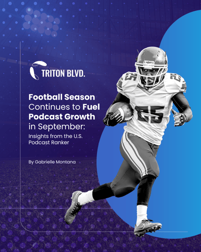 Football Season Fuels Podcast Growth: September U.S. Ranker Insights