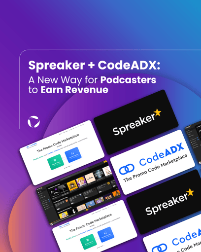 Spreaker + CodeADX: A New Way for Podcasters to Earn Revenue